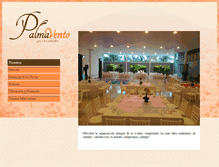 Tablet Screenshot of palmavento.com